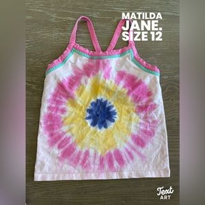 Matilda Jane girls tank. Size 12